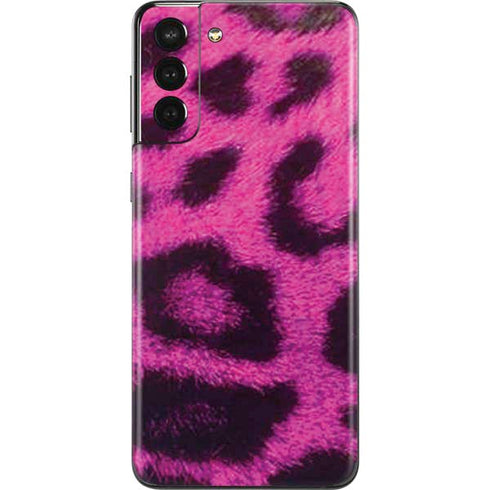 Pink Leopard Spots Galaxy S21 Plus 5G Skin