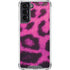 Pink Leopard Spots Galaxy S22 Clear Case