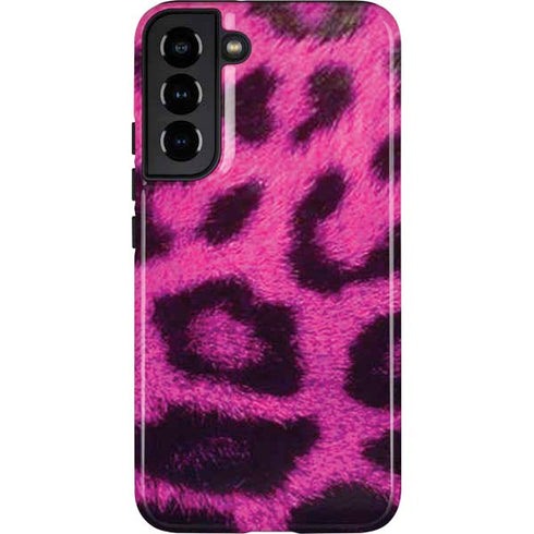 Pink Leopard Spots Galaxy S22 Plus Pro Case