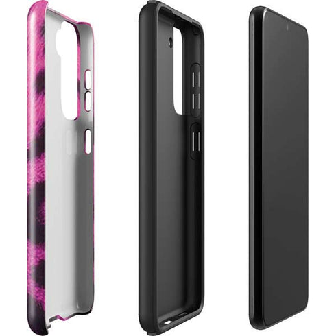Pink Leopard Spots Galaxy S22 Plus Pro Case
