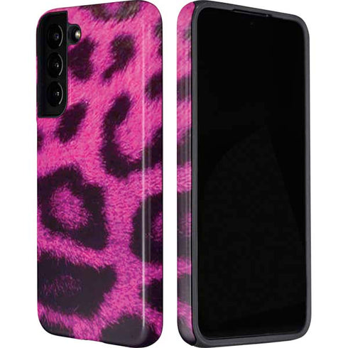 Pink Leopard Spots Galaxy S22 Plus Pro Case