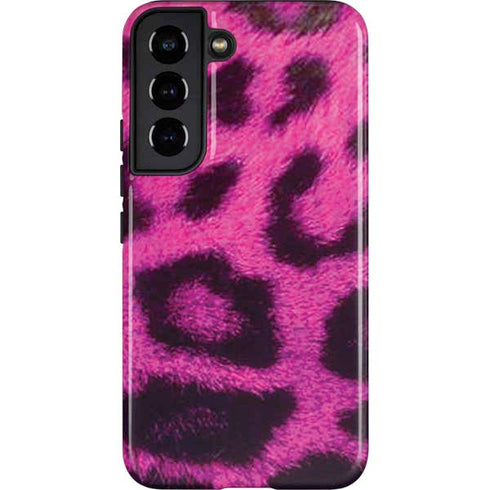 Pink Leopard Spots Galaxy S22 Pro Case