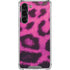 Pink Leopard Spots Galaxy S23 Plus Clear Case