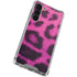 Pink Leopard Spots Galaxy S23 Plus Clear Case