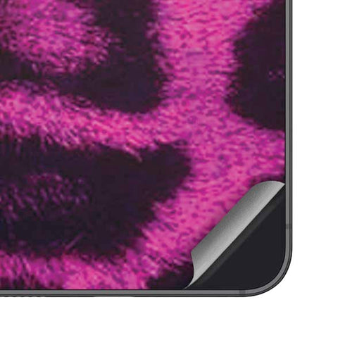 Pink Leopard Spots Galaxy S23 Skin