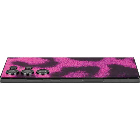 Pink Leopard Spots Galaxy S23 Ultra Skin
