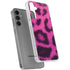 Pink Leopard Spots Galaxy S24 Plus Clear Case