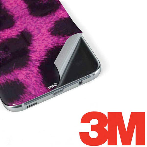 Pink Leopard Spots Galaxy S8 Skin