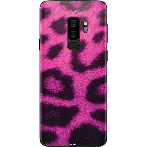 Pink Leopard Spots Galaxy S9 Plus Skin