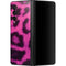 Pink Leopard Spots Galaxy Z Fold3 5G Skin