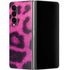 Pink Leopard Spots Galaxy Z Fold4 5G Skin