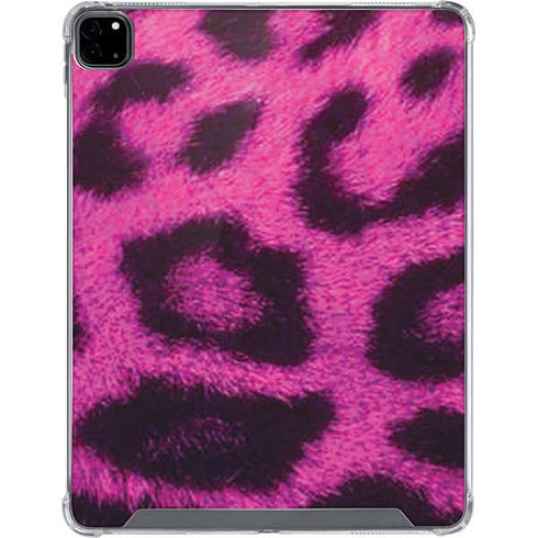 Pink Leopard Spots iPad Pro 12.9in (2020) Clear Case