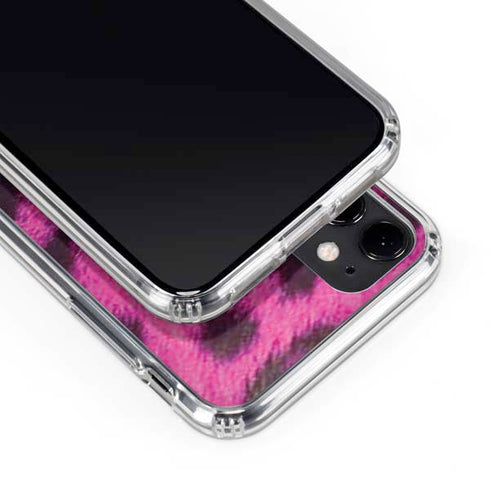 Pink Leopard Spots iPhone 11 Clear Case