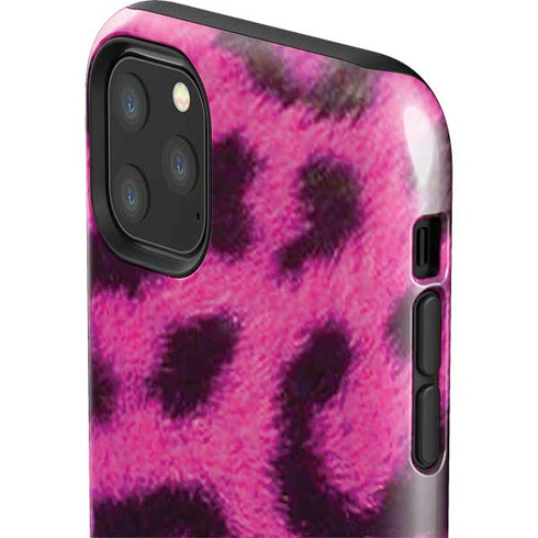 Pink Leopard Spots iPhone 11 Pro Max Impact Case