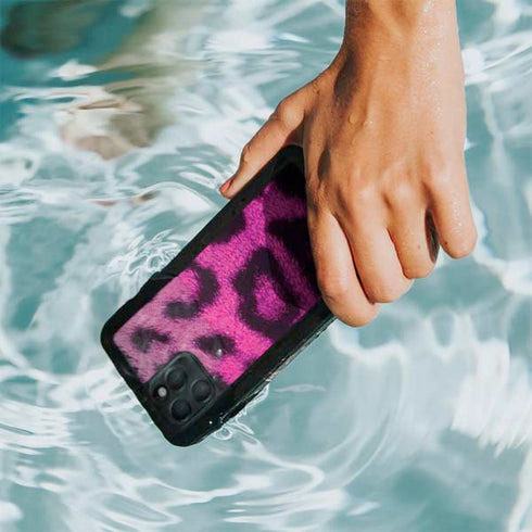 Pink Leopard Spots iPhone 11 Pro Max Waterproof Case