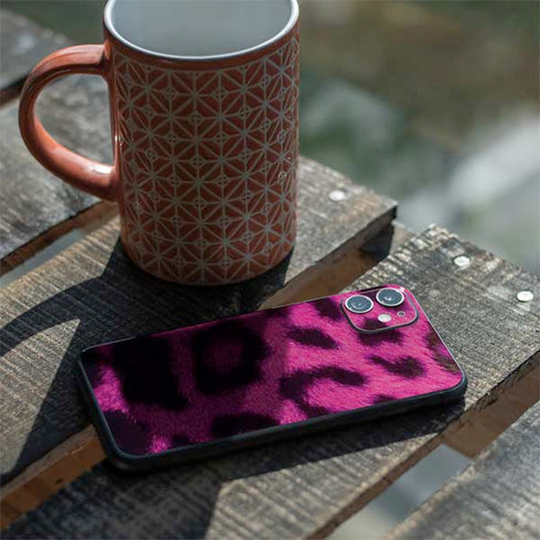 Pink Leopard Spots iPhone 11 Skin