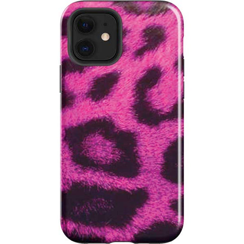 Pink Leopard Spots iPhone 12 Impact Case