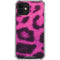 Pink Leopard Spots iPhone 12 Mini Clear Case