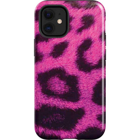 Pink Leopard Spots iPhone 12 Mini Impact Case