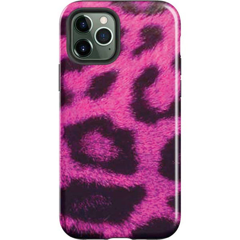 Pink Leopard Spots iPhone 12 Pro Max Impact Case