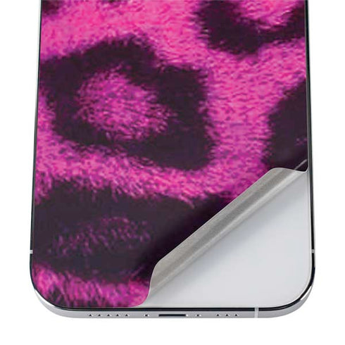 Pink Leopard Spots iPhone 12 Pro Skin