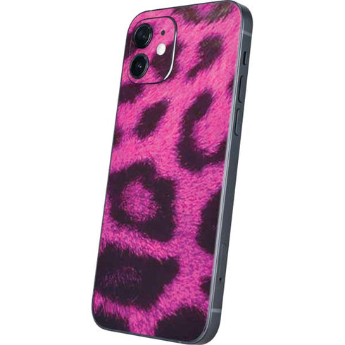 Pink Leopard Spots iPhone 12 Skin
