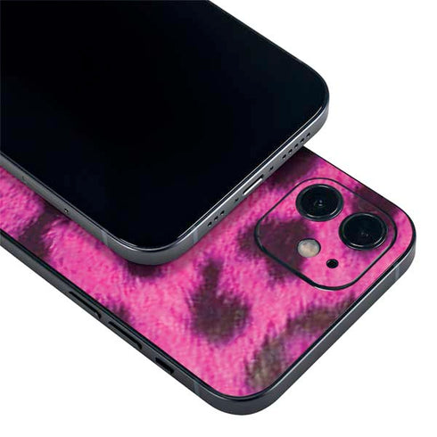 Pink Leopard Spots iPhone 12 Skin
