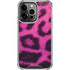 Pink Leopard Spots iPhone 13 Pro Clear Case