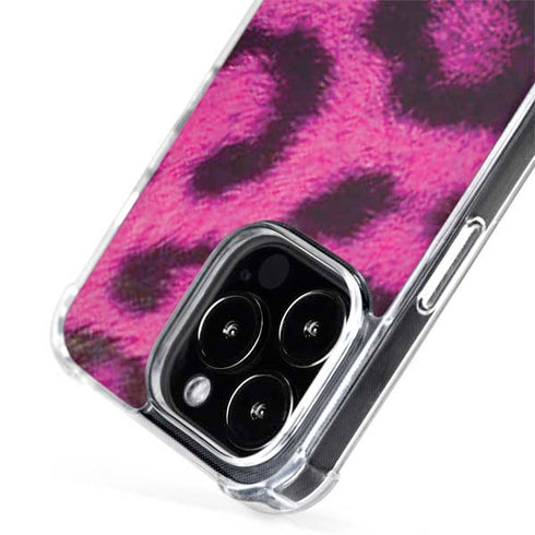 Pink Leopard Spots iPhone 13 Pro MagSafe Case