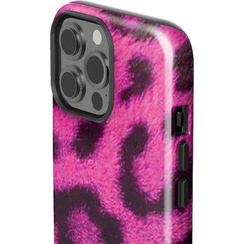 Pink Leopard Spots iPhone 13 Pro Max Impact Case