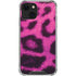 Pink Leopard Spots iPhone 14 Plus Clear Case