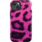 Pink Leopard Spots iPhone 14 Impact Case