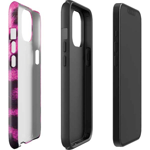 Pink Leopard Spots iPhone 15 Impact Case
