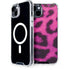 Pink Leopard Spots iPhone 14 Plus MagSafe Case