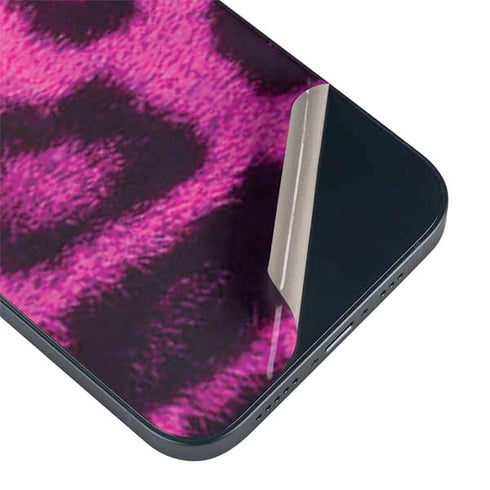 Pink Leopard Spots iPhone 14 Plus Skin