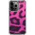 Pink Leopard Spots iPhone 15 Pro Clear Case