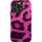 Pink Leopard Spots iPhone 14 Pro Impact Case