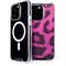 Pink Leopard Spots iPhone 14 Pro MagSafe Case