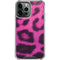 Pink Leopard Spots iPhone 15 Pro Max Clear Case