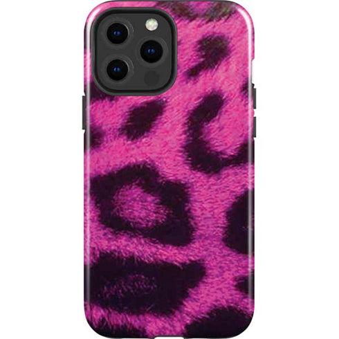 Pink Leopard Spots iPhone 15 Pro Max Impact Case