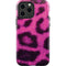 Pink Leopard Spots iPhone 15 Pro Max Impact Case