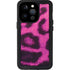 Pink Leopard Spots iPhone 14 Pro Waterproof Case