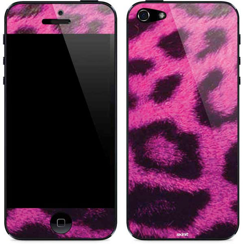 Pink Leopard Spots iPhone 5/5s/5SE Skin