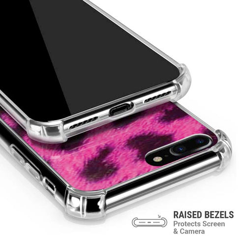 Pink Leopard Spots iPhone 7/8 Plus Clear Case