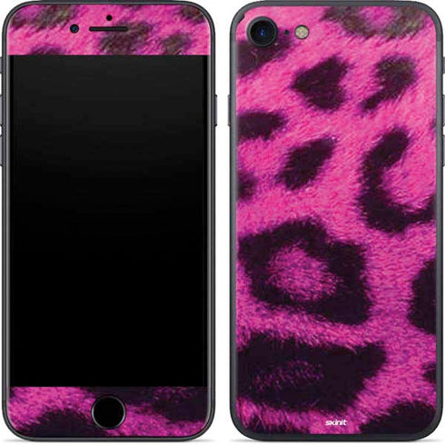 Pink Leopard Spots iPhone 7 Skin