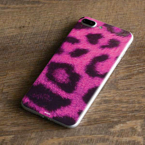 Pink Leopard Spots iPhone 8 Plus Skin