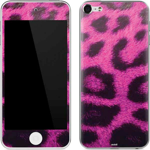 Pink Leopard Spots Apple iPod Skin