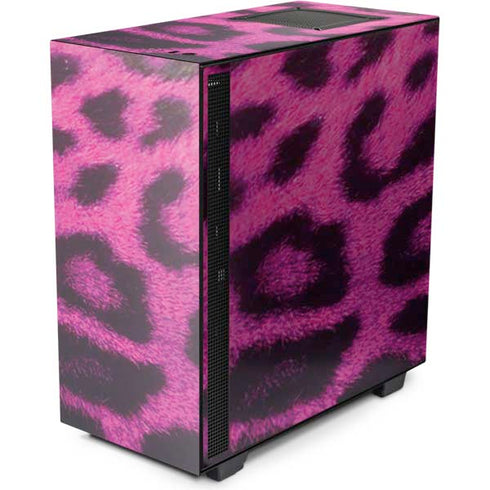 Pink Leopard Spots NZXT H510 Compact ATX Mid-Tower Case Skin