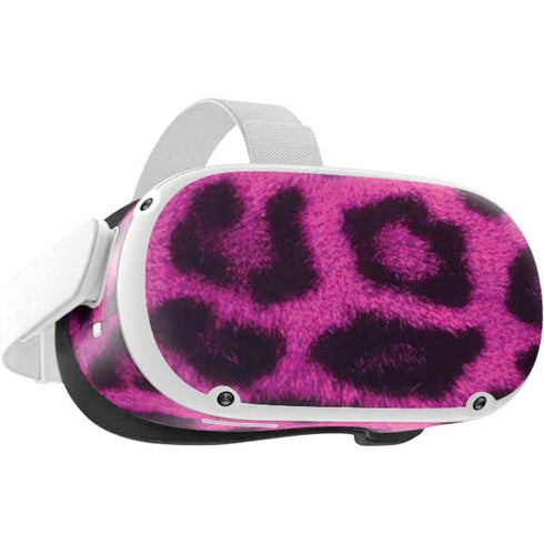 Pink Leopard Spots Oculus Quest 2 Skin