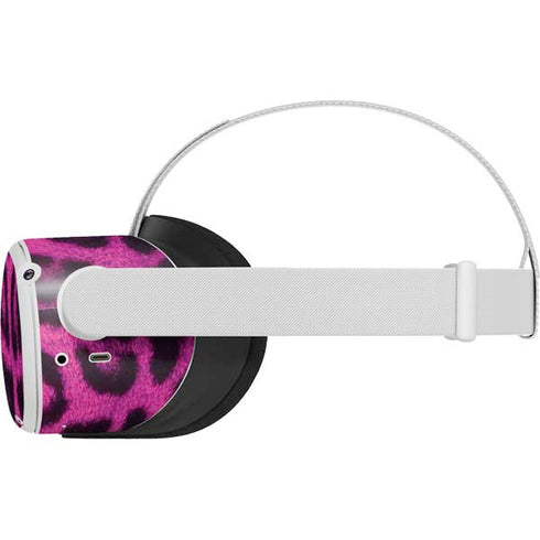 Pink Leopard Spots Oculus Quest 2 Skin